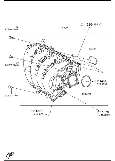 Mazda 3 Intake Manifold Diagram