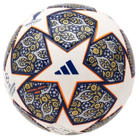 Adidas Fu Ball Champions League Istanbul Mini Wei Blau Orange