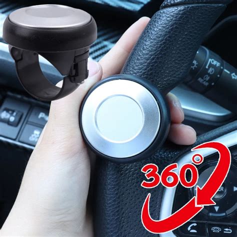 360 Degree Turning Steering Wheel Booster Spinner Knob Metal Bearing