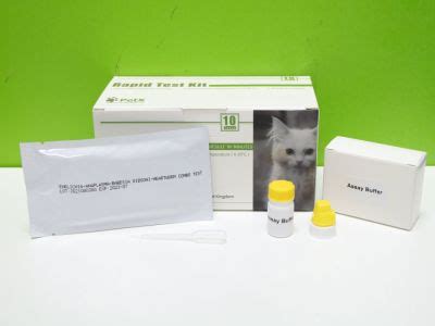 Veterinary Rapid Test Kit Feline Panleukopenia Coron Giardia Combo