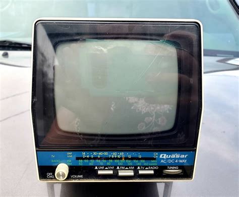 Vintage Quasar TV and Radio - Etsy