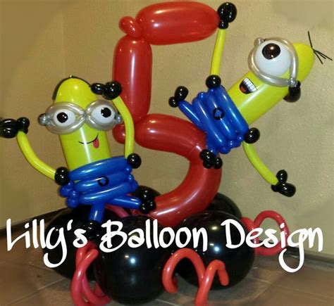 Minion birthday balloon sculpture | Minion balloons, Balloons, Balloon ...