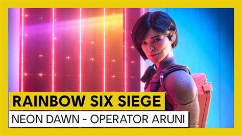 Tom Clancys Rainbow Six Siege Operation Neon Dawn Operator Aruni