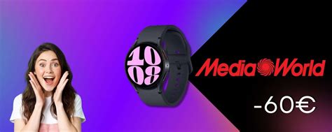 Il SUPER sconto MediaWorld sul Samsung Galaxy Watch6 è da SOGNO