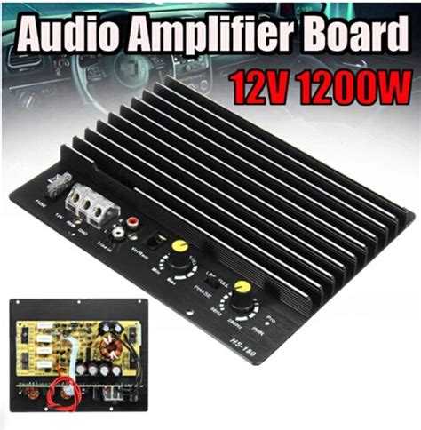 Car Audio Single Channel Amplifier Car Power Amplifier 1000w12v