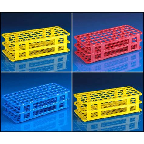 60 Place Snap N Rack Autoclavable PP Tube Rack For 16mm 17mm Tubes