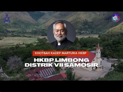 Khotbah Kadep Marturia Hkbp Minggu Iii Setelah Trinitatis Hkbp