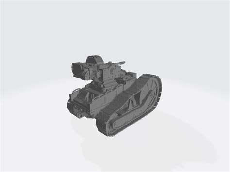 French Renault FT tank plus X-Com SHIV and a dash of grimdark. : r/PrintedWarhammer