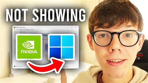 How To Fix Nvidia Control Panel Not Showing Up Full Guide Youtube