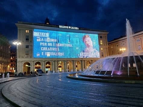 Sanremo Sul Maxischermo Di Piazza De Ferrari Le Frasi Dedicate