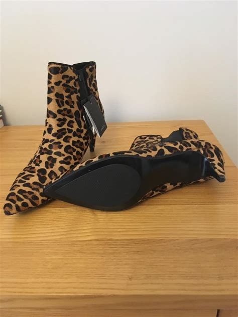 Zara Leopard Print Boots Size 6 In Bridge Of Don Aberdeen Gumtree