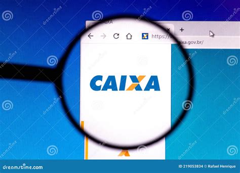 May 19 2021 Brazil In This Illustration The Homepage Of The Caixa