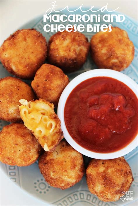 Fried Macaroni And Cheese Bites