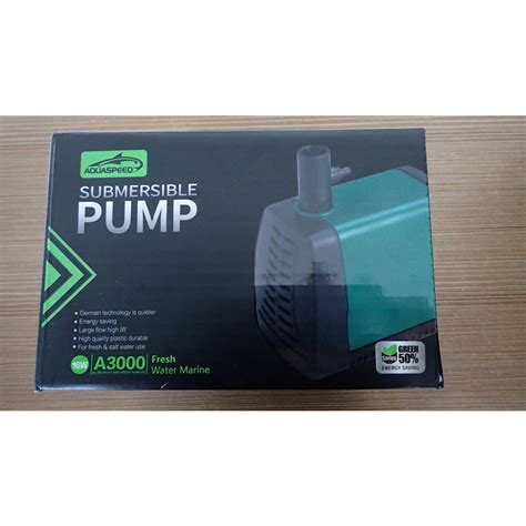 Aquaspeed A3000 A4000 Submersible Air Pump Aquarium Accessories