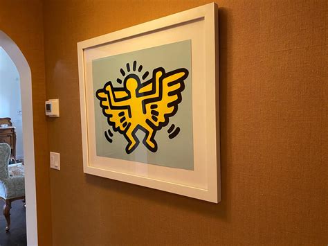 Keith Haring Angel From Icons Portfolio For Sale At 1stdibs Keith