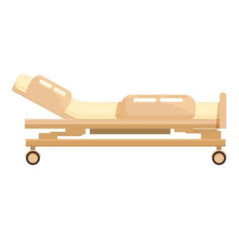 Old hospital bed icon cartoon vector. Cardiac senior 38938458 Vector ...