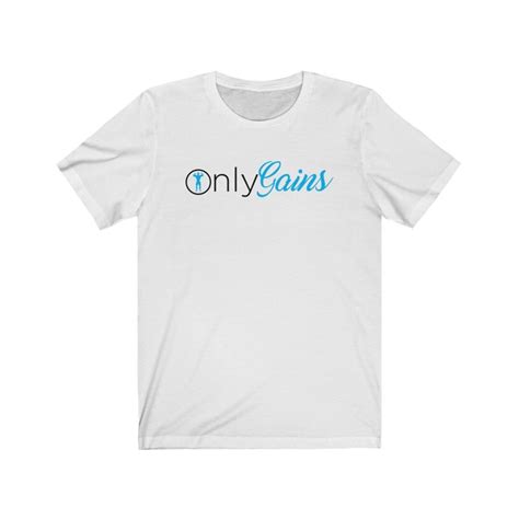 Only Gains Gym Parody Onlygains V1 T Shirt Etsy