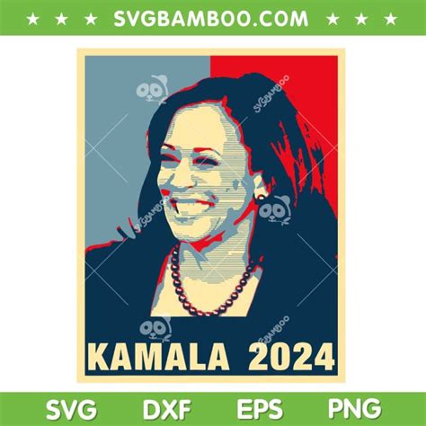 Kamala Harris For President Svg Png Madam Vice