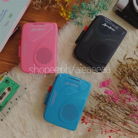 Byron Statics Cute Portable Cassette Tape Player Recorder Lazada Ph