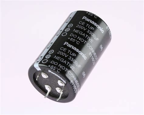 Ecet2dp332fa Panasonic Capacitor 3 300uf 200v Aluminum Electrolytic Snap In 2020038759