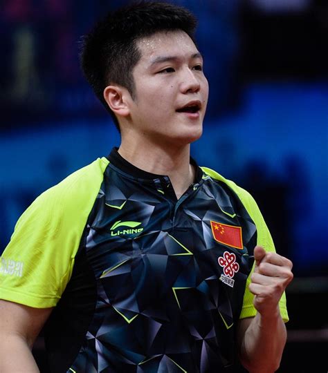 El Chino Fan Zhendong Defiende El Título Asiático De Tenis De Mesa