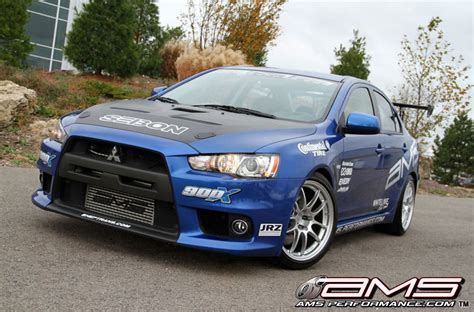 Mitsubishi Evo X Blue