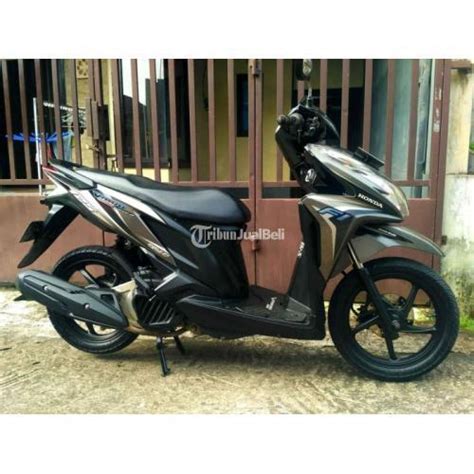 Motor Honda Vario Techno 125 FI 2014 Bekas Surat Lengkap Di Tabanan