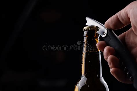 Opens Bottle With Water Stock Image Image Of Drink Summer 14507095