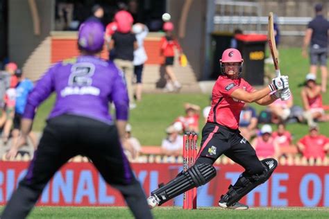 Womens Big Bash League 2023 Match 33 Sydney Sixers Vs Hobart