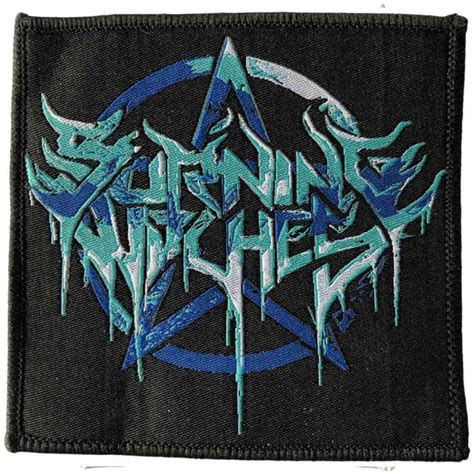 BURNING WITCHES - Logo - Patch