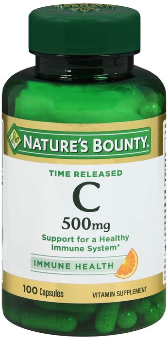 Natures Bounty Vitamin C Mg Tr Capsule Ct