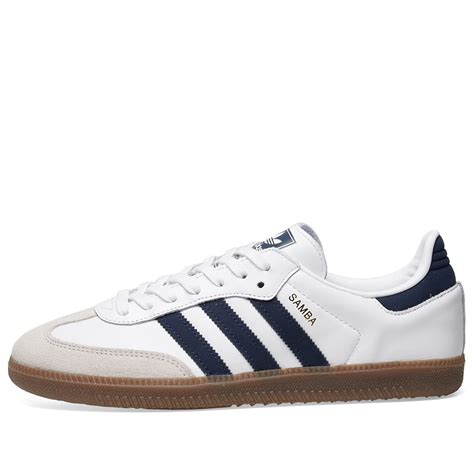 Adidas Samba Og White And Navy End