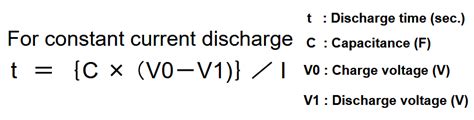 [solved] Calculating Capacitor Discharge Time With Constant Current Sink Solveforum