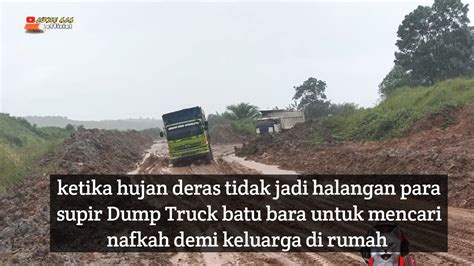 Supir Dump Truck Batu Bara Bertaruh Nyawa Part 3 Truck Tambang YouTube