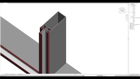 Revit Parametric Curtain Wall Modeling Tutorial Video Part Vertical