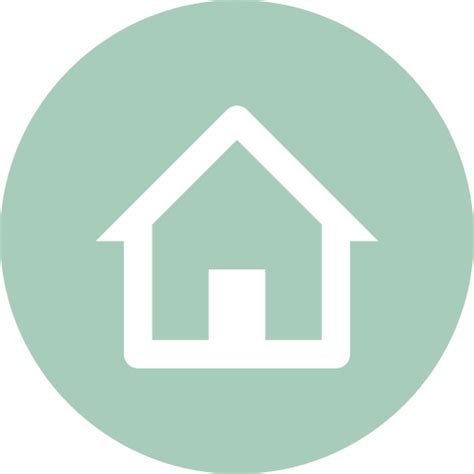 Green Home Icon Png