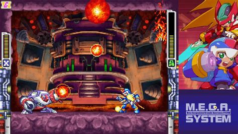 BOSS FIGHT Megaman ZX Flammole The Moleroid Hard No Damage X