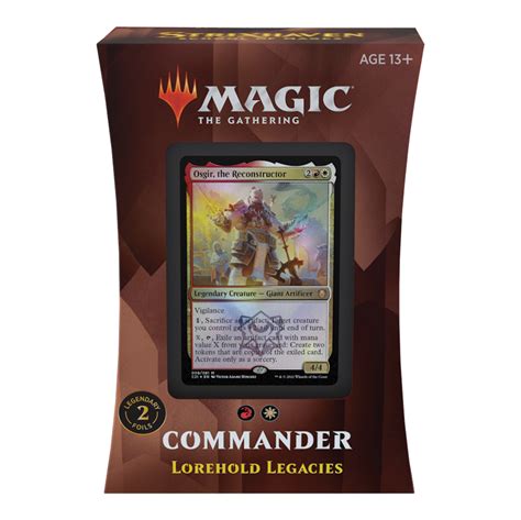 Strixhaven Commander Deck – Lorehold Legacies (Red-White) | Fizzy Game ...