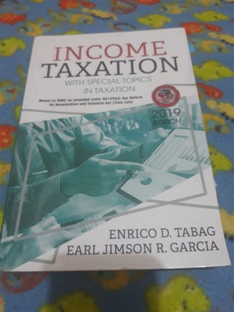 Income Taxation 2019 Edition TABAG Hobbies Toys Books Magazines