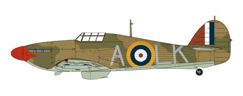 Airfix A14002v Hawker Hurricane Mk1 124 Scale Model Kit