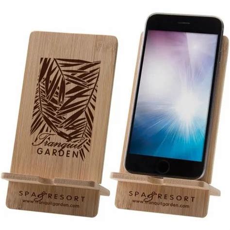 Promotional Mobile Stand At Rs Piece Wooden Cell Phone Stand In