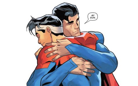 Superman Aime Et Accepte Son Fils Bisexuel Jon Kent Dans La Nouvelle Bande Dessinée De Dc A Les