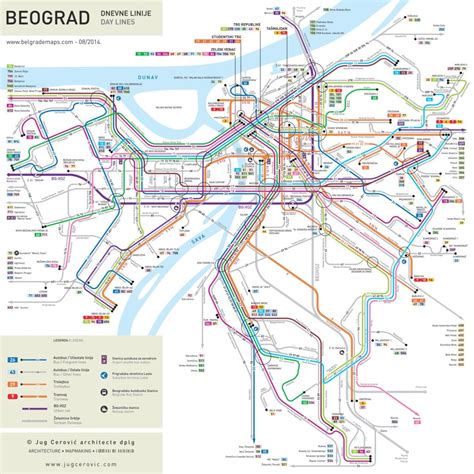 Tranvía de Belgrado Horario Mapa Paradas Tarifas Tranvías