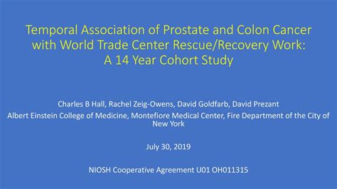 Temporal Association Of Prostate And Colon Cancer With World Trade