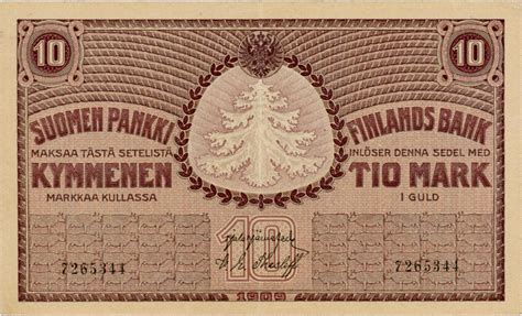 NumisBids Holmasto Auction 160 Lot 440 Banknotes Finland 10