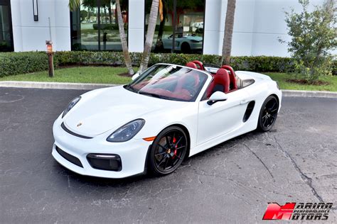 Used 2016 Porsche Boxster Spyder For Sale 99 900 Marino