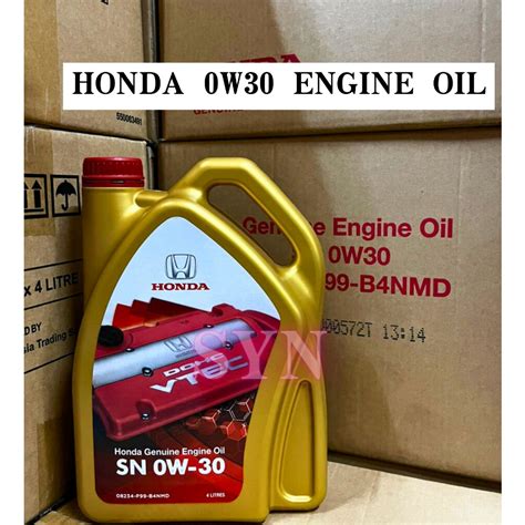 Honda Genuine Fully Synthetic Sn W Engine Oil Honda Oil Filter And