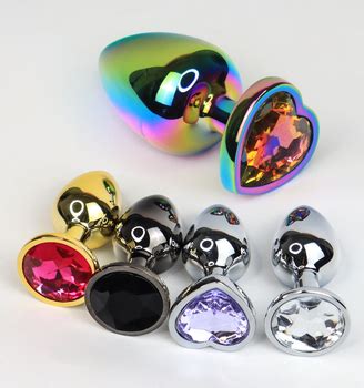 S Hande Pcs Set S M L Metal Anal Butt Plug Stainless Sexy Toy Crystal