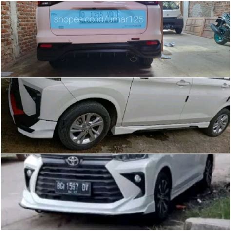 Jual Bodykit Avanza Full Set Presisi Shopee Indonesia