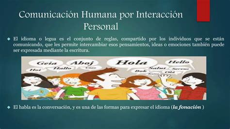 Evolución De La Comunicación Humana Habla Lengua Y Escritura Ppt